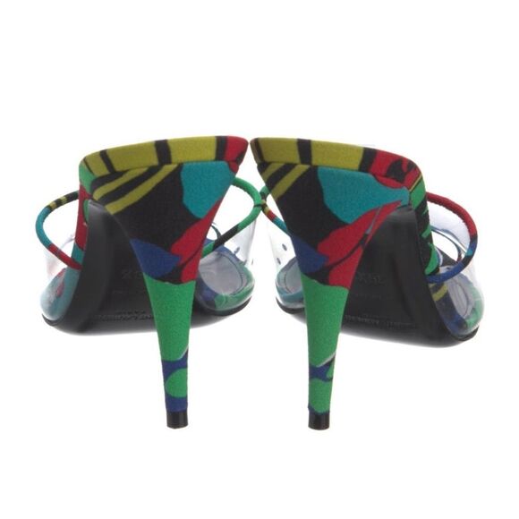 Saint Laurent printed PVC Heels - Picture 3 of 5